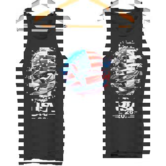 American Flag Soccer Player Boys Kids Men Cup Soccer 2026 Tank Top Tank Top - Monsterry