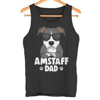 American Staffordshire Terrier Amstaff Papa Dog Tank Top - Geschenkecke