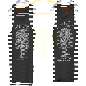 American Sycamore Tree Enthusiast Shirt Tank Top - Monsterry