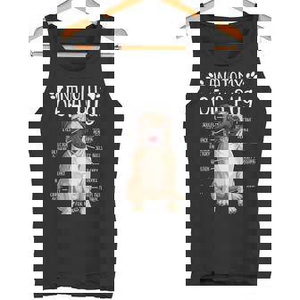 Anatomy Pug Dog Pug Lover Tank Top - Monsterry