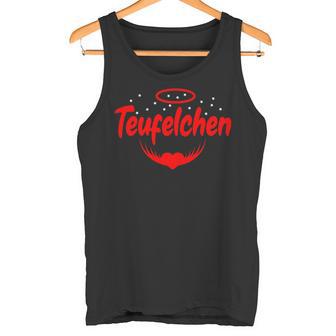 Angel Devil Costume Devil Partner Outfit Carnival Fun Tank Top - Geschenkecke