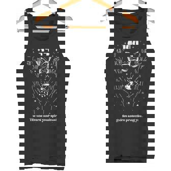 Angel Number Mystical Celestial Numerology NS Angelcore Aesthetic Cute Butterfly Mystical Tank Top - Monsterry