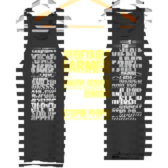 Anger Issues Vegetable Farmer Tank Top - Monsterry