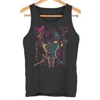 Anime Manga Motif Colourful Illustration Anime Tank Top - Geschenkecke