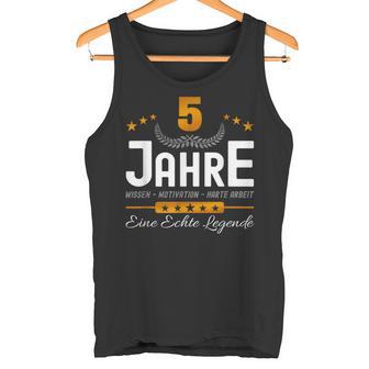 Anniversary 5 Years Company Service Anniversary Office Jokes Anniversary Tank Top - Geschenkecke