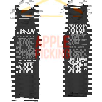 This Is My Apple Picking Shirt Harvest Festival Tank Top - Monsterry