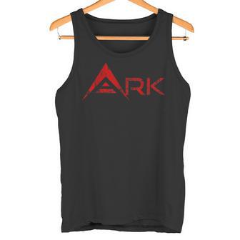 Ark Kryptocurrency -Intage & Distressed Logo Tank Top - Geschenkecke