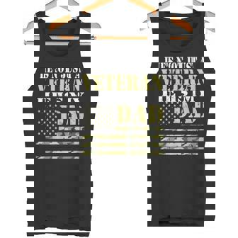 Army Veteran For Proud Veteran Dad From Daughter Veteran Day Tank Top - Monsterry