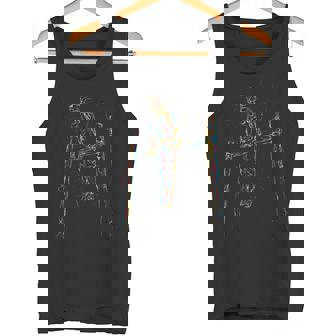 Arte Abstracto Dominadas Dominadas Para Peso Calistenia Camiseta sin mangas - Regaloses