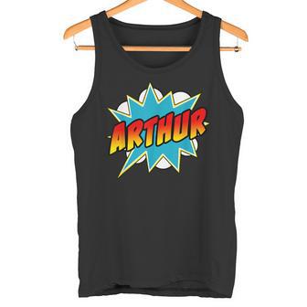 Arthur Name Comic Book Superheroes For Boys Tank Top - Geschenkecke