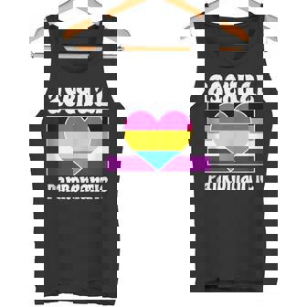 Asexual Panromantic Pride Flag Cute Ace Aesthetic Tank Top Tank Top - Monsterry