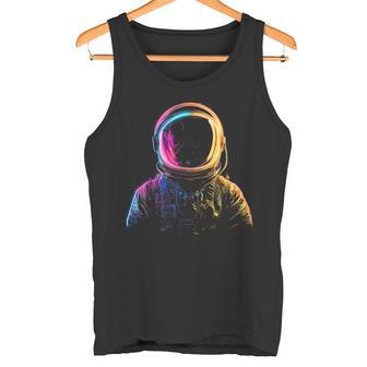 Astronaut Motif Illustration Astronaut Tank Top - Geschenkecke