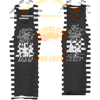 Audiologist Halloween Ghosts Tee Audiology Boo Crew Tank Top - Monsterry