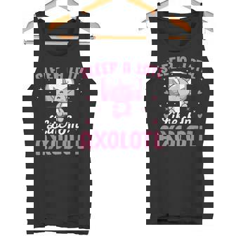 Axolotl Lover Sleep A Lotl Like Sleeping Axolotl Camiseta sin mangas - Regaloses