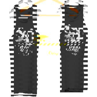 B-Day Party Dad Birthday Crew Construction Birthday Party Tank Top - Monsterry