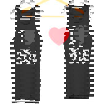 Back To 80'S Intage Retro I Love 80'S Graphic Camiseta sin mangas - Regaloses