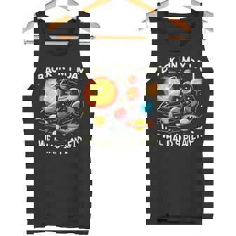 Back In My Day We Had Nine Planet Astronomy Stargazing Tank Top - Monsterry