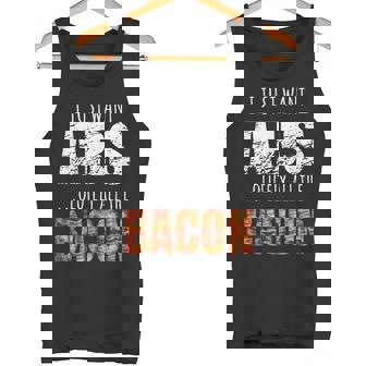 Bacon Addicts Keto Low Carb Diet Ketosis Bacon Lover Ketones Tank Top - Monsterry