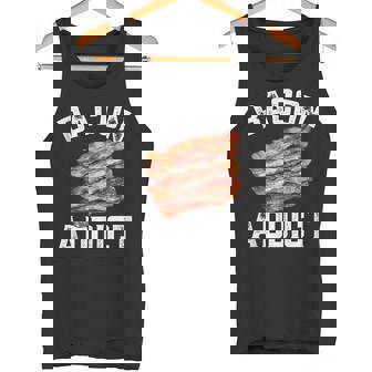 Bacon Food Meat Lover Bacon Addict Tank Top Tank Top - Monsterry