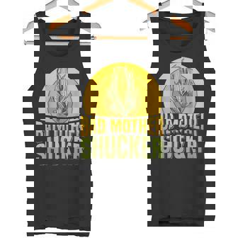 Bad Mother Shucker Pun For a Corn Cob Farmer Tank Top - Monsterry