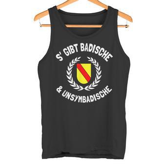 Baden Badener Badner Dialect Badischer Spruch Tank Top - Geschenkecke