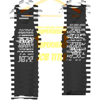BAKERY-MACHINE-MECHANIC SUPERVISOR Humor Tank Top - Monsterry