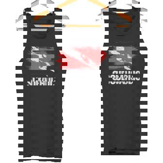 Bandera Buceadora Para Amantes Del Buceo Camiseta sin mangas - Regaloses