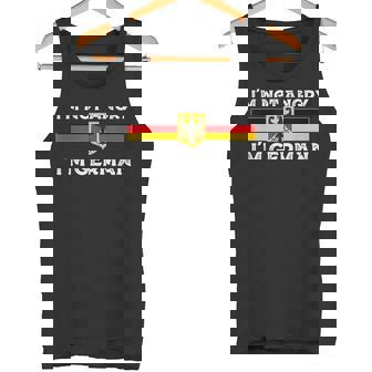 Bandera De Alemania Divertida Con Texto En Inglés I'm Not Angry I'm German Camiseta sin mangas - Regaloses