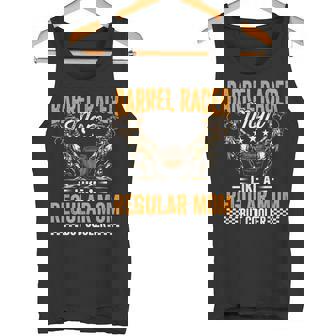 Barrel Racer Mom Horse Racing Barrel Racing Horse Riding Tank Top - Monsterry