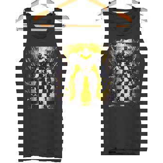 Battlemech Cyberpunk Sci-Fi Mech Warrior Sci-Fi Robot Tank Top - Monsterry