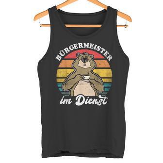 Bear Civil Meister Service Tank Top - Geschenkecke