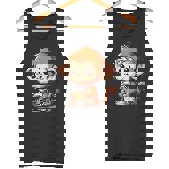 Bébé Singe Avec Du Café Débardeur e - Cadeauxyz