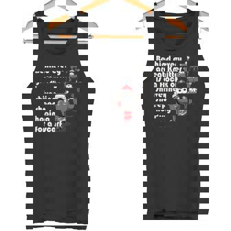 Behind Every Great Knitter Is a Flock Of Shivering Sheep Tank Top - Monsterry