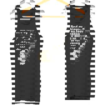 Behind Every Great Spinner Is a Flock Of Shivering Sheep Tank Top - Monsterry