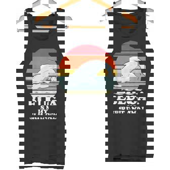 Beluga Whale Is My Spirit Animal As Belugas Retro Tank Top - Monsterry