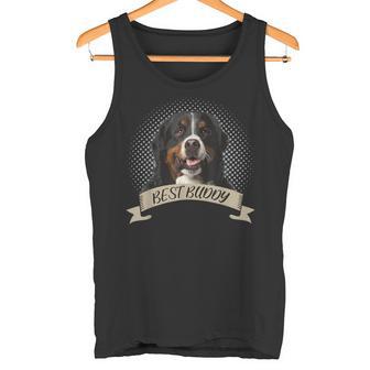 Bernese Mountain Dog Best Friend Dog Portrait Tank Top - Geschenkecke