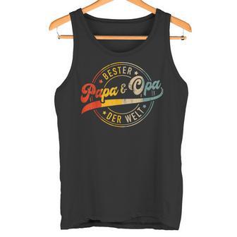 Best Dad And Grandpa For Father's Day Birthday And Christmas Tank Top - Geschenkecke