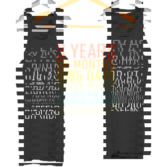 Best Friends Vintage 3 Years Friendship Anniversary Tank Top - Monsterry