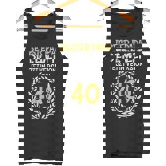 Bester Papa Jetzt Inersion 40 Papa Birthday 40 S Tank Top - Seseable