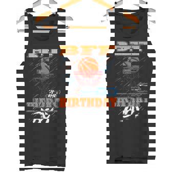 Bff Of The Birthday Boy Basketball Tank Top - Monsterry