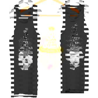 Bichon Frise Happy New Year 2021 Dog New Years Eve Party Tank Top - Monsterry