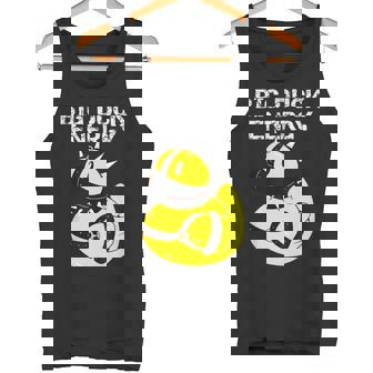 Big Duck Energy Cute Naughty Rubber Duckie Rubber Duck Tank Top - Monsterry