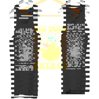 Big Duck Energy Yellow Rubber Duck Tank Top - Monsterry