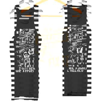 If BILLINGS Can't Fix It We'Re All Screwed Family Name Tank Top - Monsterry