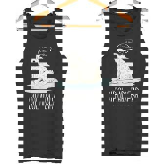 Bipolar Polar Bear Manic Depressive Personality Tank Top - Monsterry