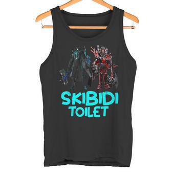 Birthday Boy For Children Adults Lovers Skibidi Toilet Tank Top - Geschenkecke