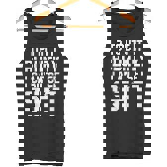 Blind Blindness Braille Visually Impaired Low Vision Tank Top - Monsterry