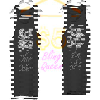 Bling Queen Jewelry Consultant Crew Event Pop Up Sales Tank Top - Monsterry