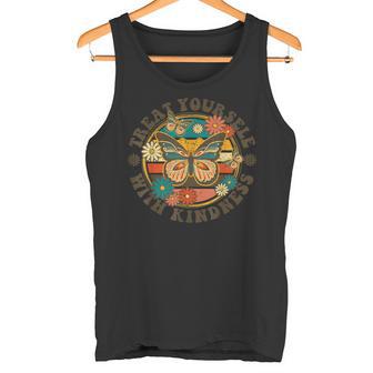 Blume Frieden Liebe Glückliche Seele Tank Top - Geschenkecke