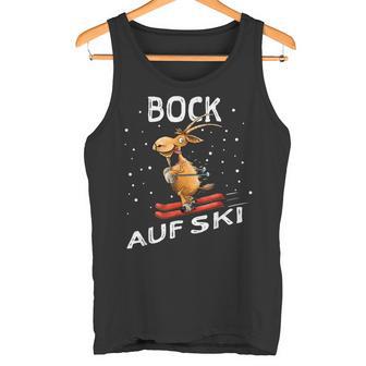 Bock Auf Ski Lustiger Skifahrer Skier Ski Spruch Wortwitz Tank Top - Geschenkecke